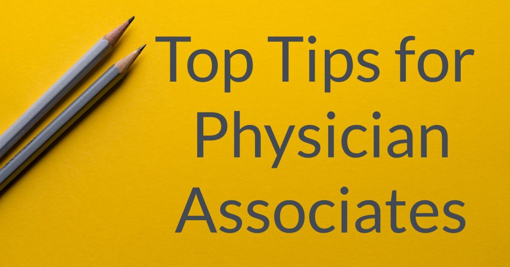 top tips for physican associates